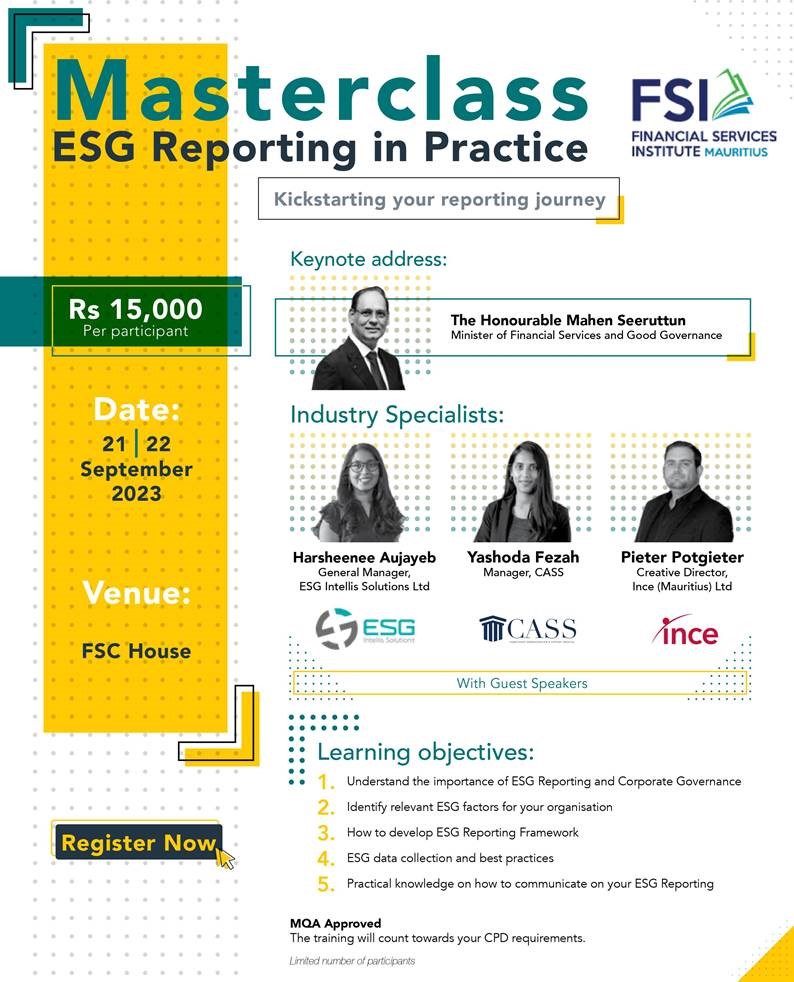 Masterclass ESG Reporting