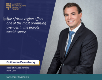 Guillaume Passebecq, Head of Private Banking at Bank One