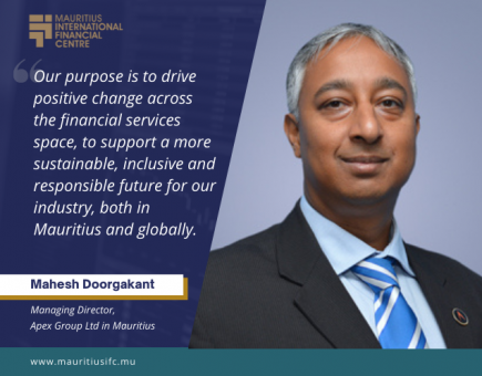 Mahesh Doorgakant, Managing Director of Apex Group - Carbon Emissions